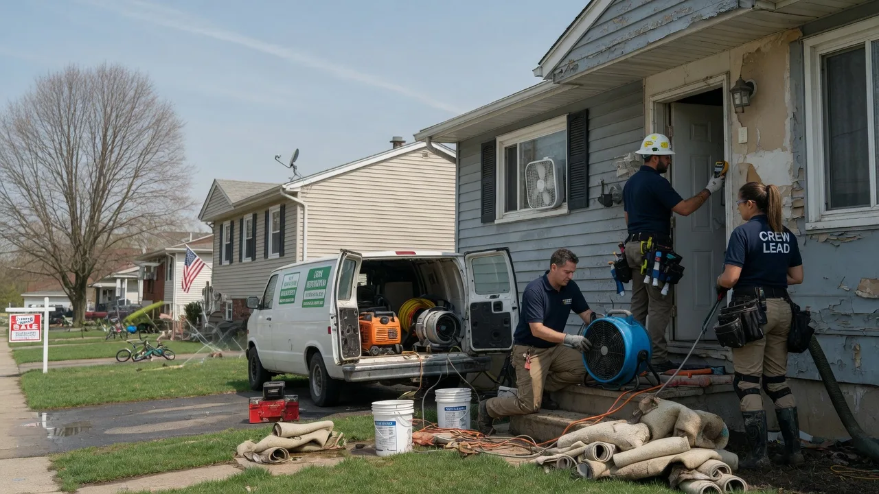 Flood Cleanup in Jewett City, CT near me