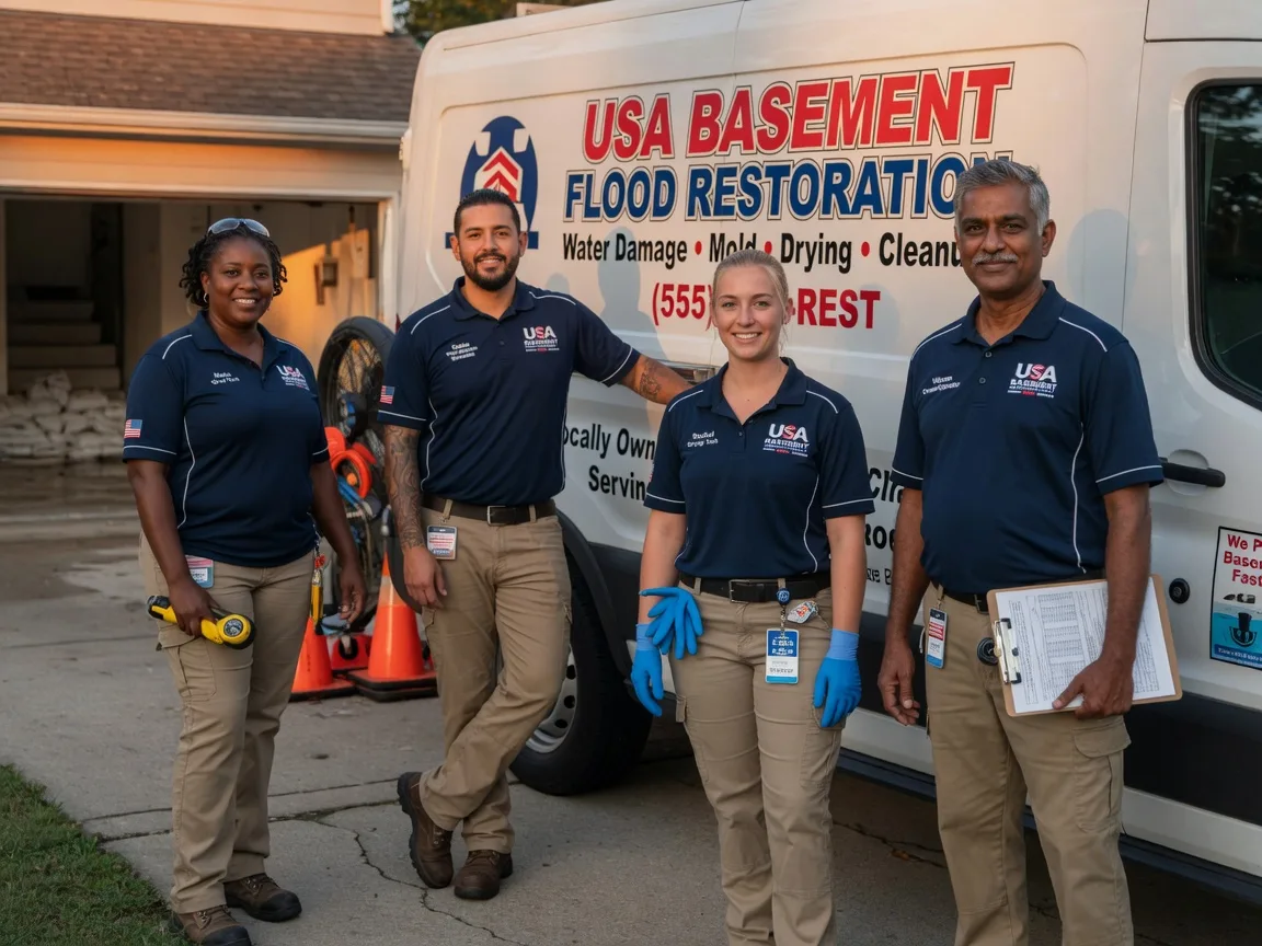 Basement Flood Cleanup company in Jewett City, CT