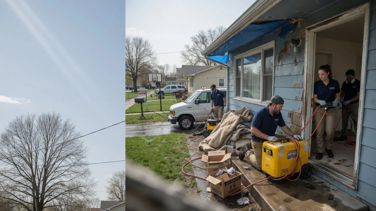 Basement Flood Cleanup in Jewett City, CT near me